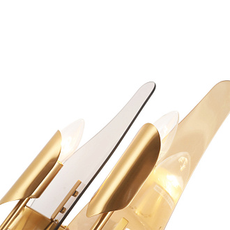 Бра 45 см, Crystal Lux CASA AP2 BRASS, латунь
