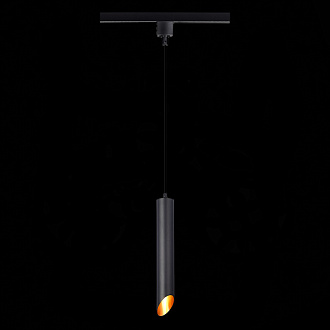 Трековый однофазный светильник 6 см ST LUCE ST152.416.01 Черный