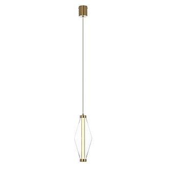 Подвесной светильник *12*45-165 см, *LED*5W, 3000K, Citilux Tanna CL253010, Латунь