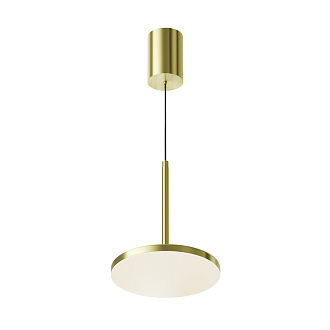 Светильник 19 см, 12W, 4000K, Maytoni Plato P076PL-L12W4K-BS, латунь