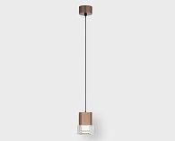 Подвесной светильник 8 см, 5W, 3000K, Italline IT014-0203 rose gold, розовое золото