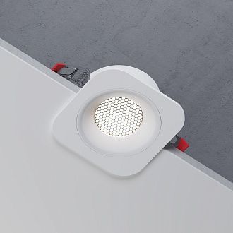 Светильник встраиваемый Tetro 10W 4000K белый IP44 15276/LED Elektrostandard  4690389217876, a071311