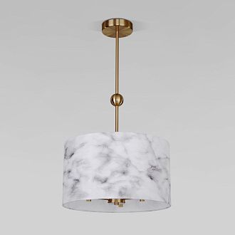 Светильник 38*38*69 см, 3*E14*40W, Eurosvet Brume 60174/3, латунь, a069023
