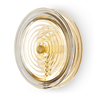 Светильник 20 см, 7,5W, 3000K, Freya Borbon FR5442WL-L7TR, латунь