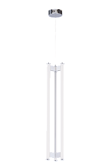 Люстра Ø150 x H800(1500), мм, 32W 4000K, CHROME (Хром) NewRgy 2312B-DW CHROME