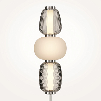 Настольная лампа 68 см, 28W, 3000K, Maytoni MOD267TL-L28CH3K, хром