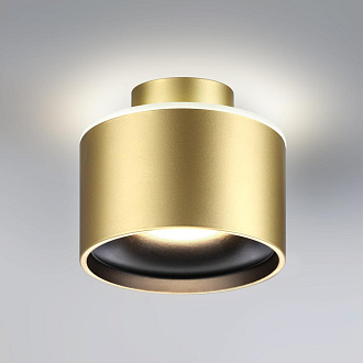 Светильник 10 см, 15W, 3000-6000K, Novotech Over Giro 358972, бронза
