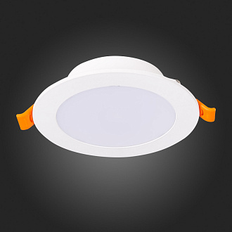 Встраиваемый светильник 12/10 см, 10W 3000K/4000K/6000K, IP20, 850 Lm ST LUCE ST212.508.10 Белый, вр 10,5 см