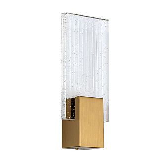 Настенный светильник 28 см, 5W, 4000K, MODESTYLE MS.1517.350 BS, латунь