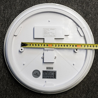 Светильник для ванной комнаты 33 см, 22W, 4000К Citilux CL702221N, хром