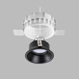 Встраиваемый светильник *9,3*-4 см, 1*GU5.3*50W, K, Lightstar Domino G214607, белый, вр 9,3 см