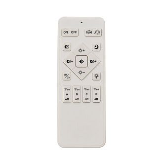 Умная люстра потолочная 9*60*15-15 см, 1*LED*95W, 3000-6500K, Lumion Alis Smart 8380/95CL, белый