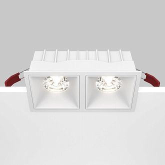 Светильник 17 см, 30W, 4000K, Technical DL043-02-15W4K-D-SQ-W, белый, 36°, Dim, Triac, вр 7,5*15,5 см