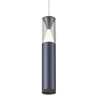 Подвесной светильник 8,5*178,5 см, *LED*7W, 3000K, Mantra Spark MAN8967, темно-серый
