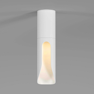 Потолочный акцентный светильник 4*4*16 см, 7W 3000K Elektrostandard Apex 25113/LED белый