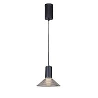 Подвес 18*40-148 см, 1*LED, 6W, 3000K, F-Promo Feris 4622-1P, черный матовый