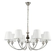 Люстра *88*93-93 см, 8*E14*40W, Lumion Kentuki LUM8283/8, стальной; серебристый