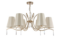 Люстра 86 см, Crystal Lux RENATA SP6 GOLD Золотой
