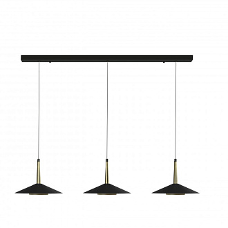 Подвесной светильник 120*25*202,4 см, LED *  24W, 3000К Mantra Orion 7475, латунный