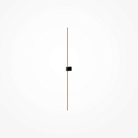 Бра 105 см, 12W, 3000К Maytoni Technical Pars C071WL-L12GB3K черный/бронза