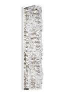 Бра Ø120 x H600, мм, 36W 3000-6000K, CHROME+CLEAR (Хром + Прозрачный Хрусталь) NewRgy W2406R/36W CHROME+CLEAR