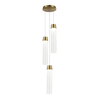 Светильник подвесной CHAMPAGNE 3*LED*12W 4000K ST LUCE SL6236.303.03 латунь
