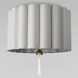 Потолочный светильник 47*46 см, 3*E14 LOFT IT Mellow 10306 Grey linen латунь