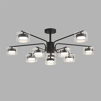 Светильник потолочный *98*29-29 см, 10*GX53 LED*7W, Lumion Natalina LUM8349/10C, черный