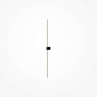 Бра 105 см, 12W, 3000К Maytoni Technical Pars C071WL-L12GB3K черный/бронза