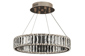 Люстра подвесная *40* см, Led лента*LED*34W, 3000/6000K, Dio D`arte Caneva Caneva L 1.5.40.100 N, Никель