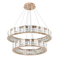 Подвесная люстра 80*80/120 см, LED 72W MODELUX premium ML.6985.800.600P GD золото