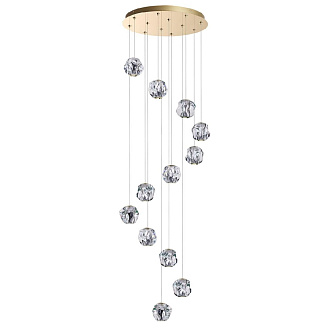 Светильник 51 см, 60W, 4000K, Odeon Light Jemstone 5085/60L, золото