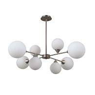 Люстра 88*88*60 см, 8*G9 Gerhort G31206/8SN WT, Сатин
