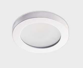 Встраиваемый светильник влагозащищенный Italline 2634 white, белый, вр 6,8 см