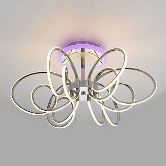 Светильник 62 см, 100W, 3000-5500K, Citilux SALMA SMART CL224A161 RGB, хром