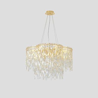 Люстра *60*29-151,5 см, 12*E14*40W, Crystal Lux Abril ABRIL SP12 GOLD, Золото