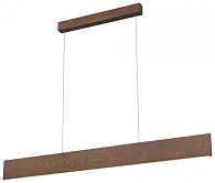 Светильник подвесной Wertmark Edda WE514.02.703, 120*1,6 см, дуб