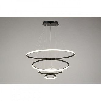 Каскадная люстра 80*60-150 см 100W, 4000K, Aployt JANINA APL.018.03.100, черный
