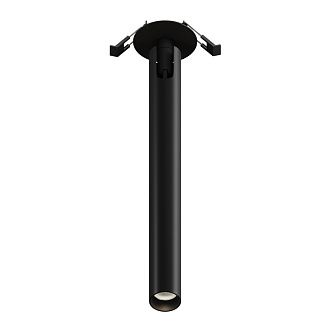 Встраиваемый светильник 3*3*32,6 см, LED, 6W, 4000К, Maytoni Technical Focus T C141RS-L300-6W4K-B черный, вр 5,5 см