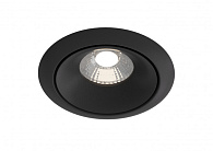 Встраиваемый светильник LED*12W*4000К Maytoni Technical Yin, Черный DL031-L12W4K-D-B, 60°, Dim, Triac, вр 8,5 см