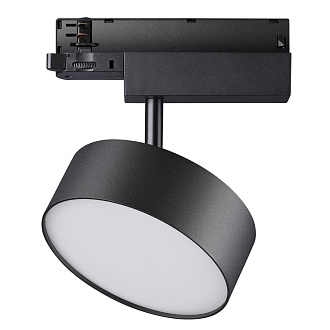 Светодиодный светильник 14 см, 24W, 4000K, Novotech Prometa 358759, черный