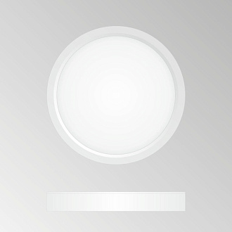 Светильник 18 см, 12W, 4000К Citilux Бейсик CL738120N  Белый