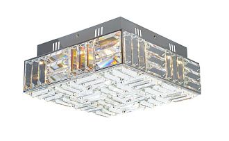 Люстра L300 x W300 x H120, мм, 48W 3000-6000K, CHR (Хром) NewRgy 6096R/48W CHR
