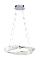 Люстра Ø600 x H80(1200), мм, 40W 4000K, CHROME (Хром) NewRgy D2057-DW-600 CHROME