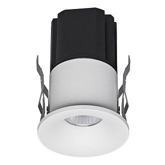 Светильник встраиваемый 4,2*6,2 см, вр 3,5 см, *LED*7W, 2700K, Mantra Hurgada MAN8666, белый