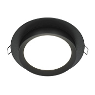 Светильник 11 см, Maytoni Downlight Hoop DL086-GX53-RD-B, черный, вр 9,5 см
