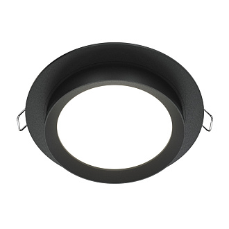 Светильник 11 см, Maytoni Downlight Hoop DL086-GX53-RD-B, черный, вр 9,5 см