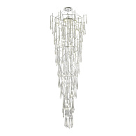 Светильник подвесной 90*230/380 см, 25*G9*5W 4000K ST LUCE Teardrops SL1660.103.25 хром