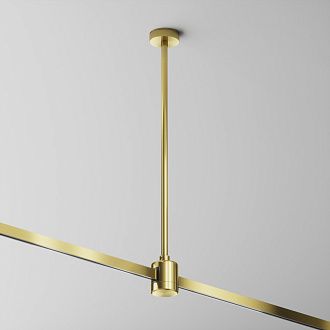 Стойка 4*4*40,6 см, Maytoni Technical Magnetic trаck system Flarity латунь TRA158C-IPCL1-BS латунный