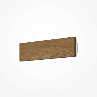 Настенный светильник 30 см, 8W, 2700-4000K, Maytoni MOD461WL-L8BGK, черный-дерево